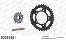 Aprilia Caponord 1200 2013-2014 - AFAM XS-ring Hyper reinforced Chain & Steel Sprocket Kit, 525 (OE Pitch) - 03595551 - P3 Tuning