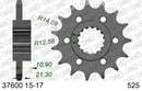 Aprilia Caponord 1200 2017-2019 - AFAM XS-ring Hyper reinforced Chain & Steel Sprocket Kit, 525 (OE Pitch) - 03595551 - P3 Tuning