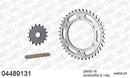 Cagiva Raptor / V Raptor 1000 2000-2005 - AFAM XS-ring super reinforced Chain & Steel Sprocket Kit, 530 (OE Pitch) - 04489131 - P3 Tuning