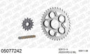 Ducati 748 E/S 2000-2002 - AFAM XS-ring Hyper reinforced Chain & Steel Sprocket Kit, 520 (OE Pitch) - 05077242 - P3 Tuning
