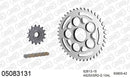 Ducati 848 Streetfighter 2012-2015 - AFAM XS-ring super reinforced Chain & Steel Sprocket Kit, 525 (OE Pitch) - 05083131 - P3 Tuning