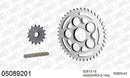 Ducati 848 Streetfighter 2012-2015 - AFAM XS-ring Hyper reinforced Chain & Steel Sprocket Kit, 525 (OE Pitch) - 05089201 - P3 Tuning