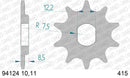 Husqvarna TC50 2017-2023 - AFAM Reinforced Chain & Alu Sprocket Kit, 415 (OE Pitch) - 06301800 - P3 Tuning