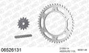 Hyosung GT250 2004-2015 - AFAM Xs-Ring Reinforced Plus Chain & Steel Sprocket Kit, 520 (OE Pitch) - 06526131 - P3 Tuning
