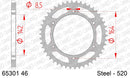 Hyosung GT250 2004-2015 - AFAM MX reinforced Chain & Steel Sprocket Kit, 520 (OE Pitch) - 06526131B - P3 Tuning