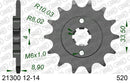 Hyosung GT250 2004-2015 - AFAM Xs-Ring Reinforced Plus Chain & Steel Sprocket Kit, 520 (OE Pitch) - 06526131 - P3 Tuning