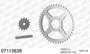 KTM 125 Duke 2011-2013 - AFAM XS-ring standard Chain & Steel Sprocket Kit, 520 (OE Pitch) - 07113638 - P3 Tuning