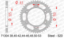 KTM 620 Duke 1994-1997 - AFAM XS-ring super reinforced Chain & Steel Sprocket Kit, 520 (OE Pitch) - 07172636 - P3 Tuning
