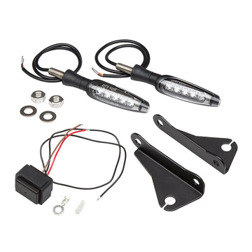 APRILIA SR Max 300 (125cc) - (2011-2012) Yoshimura Sequential LED Indicator, pair, inc Relay - Universal fit item