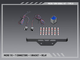 KAWASAKI Ninja 400 - (2018-2023) Yoshimura Micro Indicator Kit for V2 Tail Tidy