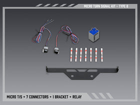 KAWASAKI Ninja 400 - (2018-2023) Yoshimura Micro Indicator Kit for V2 Tail Tidy