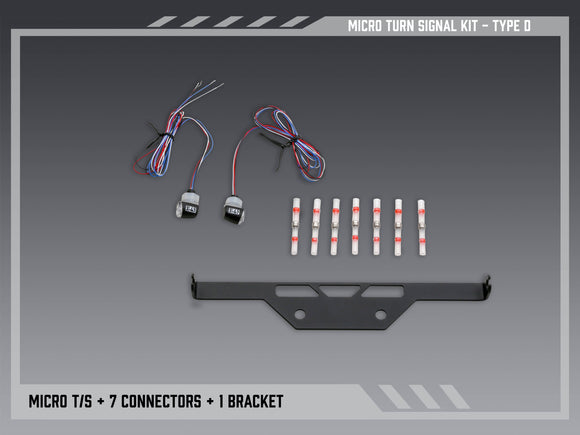 YAMAHA MT-03 - (2025-2026) Yoshimura Micro Indicator Kit for V2 Tail Tidy