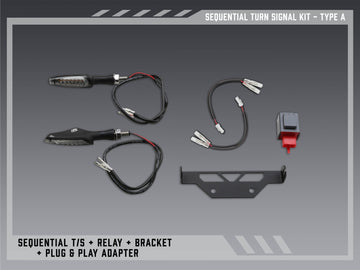 SUZUKI GSX-8S - (2023-2024) Yoshimura Sequential LED Indicators for V2 Tail Tidies