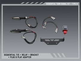 HONDA XL750 Transalp - (2024-2026) Yoshimura Sequential LED Indicators for V2 Tail Tidies