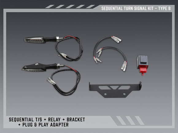 HONDA XL750 Transalp - (2024-2026) Yoshimura Sequential LED Indicators for V2 Tail Tidies