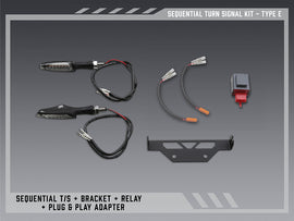 KAWASAKI Z500 - (2024-2026) Yoshimura Sequential LED Indicators for V2 Tail Tidies