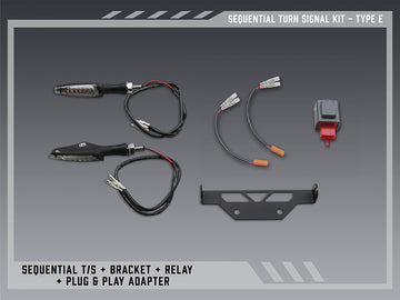 KAWASAKI ZX-10R / RR - (2016-2020) Yoshimura Sequential LED Indicators for V2 Tail Tidies