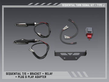 YAMAHA Tenere 700 - (2021-2024) Yoshimura Sequential LED Indicators for V2 Tail Tidies