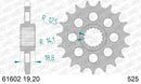 BMW F800R 2009-2014 - AFAM XS-ring Extra Reinforced Chain & Steel Sprocket Kit, 525 (OE Pitch) - 09280131 - P3 Tuning