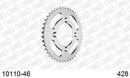 Honda CRF125F 2016-2026 - AFAM Rear Sprocket, 428 (OE Pitch), Steel - 46T (orig size) - 10110-46 - P3 Tuning