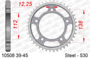 Honda CB 1100 SF X11 Y,1,2,3 2000-2003 - AFAM Rear Sprocket, 530 (OE Pitch), Steel - 42T, 110 links reqd - 10508-42 - P3 Tuning