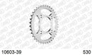 Honda CB650 / C 1979-1981 - AFAM Rear Sprocket, 530 (OE Pitch), Steel - 39T, 102 links reqd - 10603-39 - P3 Tuning