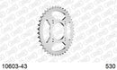 Honda CB750C 1981-1981 - AFAM Rear Sprocket, 530 (OE Pitch), Steel - 43T, 110 links reqd - 10603-43 - P3 Tuning