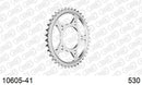 Honda CBX1000 1981-1982 - AFAM Rear Sprocket, 530 (OE Pitch), Steel - 41T, 108 links reqd - 10605-41 - P3 Tuning