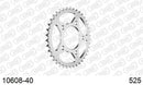 Honda CB500S 1998-2003 - AFAM Rear Sprocket, 525 (OE Pitch), Steel - 40T (orig size) - 10608-40 - P3 Tuning