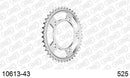 Honda CB600 Hornet 2001-2002 - AFAM Rear Sprocket, 525 (OE Pitch), Steel - 43T, 112 links reqd - 10613-43 - P3 Tuning