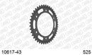 Honda CBR600RR 2006-2006 - AFAM Rear Sprocket, 525 (OE Pitch), Steel - 43T, 114 links reqd - 10617-43 - P3 Tuning