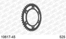 Honda CBR1000RR Fireblade 2020-2026 - AFAM Rear Sprocket, 525 (OE Pitch), Steel - 45T, 122 links reqd - 10617-45 - P3 Tuning