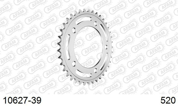 Honda CBR500R 2016-2018 - AFAM Rear Sprocket, 520 (OE Pitch), Steel - 39T, 112 links reqd - 10627-39 - P3 Tuning