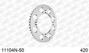 Honda CR 85 R 3,4,5 2003-2005 - AFAM Rear Sprocket, 420 (OE Pitch), Alu - 50T (orig size) - 11104N-50 - P3 Tuning