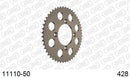 Honda CRF 100 F 4,5,6,7,8,9,A,B,C,D 2004-2013 - AFAM Rear Sprocket, 428 (OE Pitch), Alu - 50T (orig size) - 11110-50 - P3 Tuning