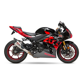 SUZUKI GSX-R1000 - (2017-2022) Yoshimura Stainless AT2 Street Series Slip-on Works Edition