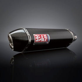 SUZUKI GSX-R600 - (2011-2018) Yoshimura Carbon TRCD Dual-Exit Tri-Oval Slip-on (Coned End Cap) - Race Series
