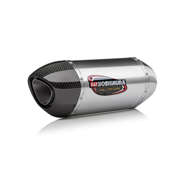SUZUKI SV650X - (2018-2025) Yoshimura Stainless Street Series Alpha Slip-on - Removable Baffle