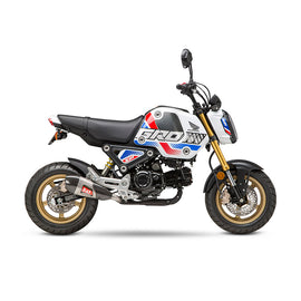 HONDA MSX 125 Grom - (2021-2026) Yoshimura Stainless Works Edition RS-9T Slip-on with matt carbon fibre end cap and heatshield