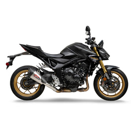 HONDA CB1000 Hornet / SP - (2024-2026) Yoshimura Stainless AT2 Slip-on With Carbon End Cap - Street Series - Removable Baffle - Does not fit SP models with exhaust valve