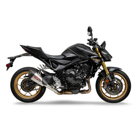 HONDA CB1000 Hornet / SP - (2024-2026) Yoshimura Stainless AT2 Slip-on With Carbon End Cap - Street Series - Removable Baffle - Does not fit SP models with exhaust valve