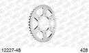 Yamaha XSR125 2021-2021 - AFAM Rear Sprocket, 428 (OE Pitch), Steel - 48T, 128 links reqd, fits ABS, not Legacy wire wheel model - 12227-48 - P3 Tuning