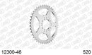 Yamaha SR250SE 1981-1984 - AFAM Rear Sprocket, 520 (OE Pitch), Steel - 46T, 104 links reqd - 12300-46 - P3 Tuning
