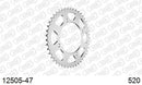 Yamaha XT600E 2000-2003 - AFAM Rear Sprocket, 520 (OE Pitch), Steel - 47T, 108 links reqd - 12505-47 - P3 Tuning