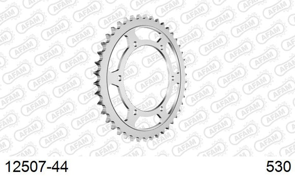 Yamaha XJ600 Radian 1984-1991 - AFAM Rear Sprocket, 530 (OE Pitch), Steel - 44T (orig size) - 12507-44 - P3 Tuning