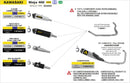 Kawasaki NINJA 400 GP2 silencers kit-2