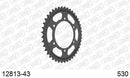 Yamaha YZF-R1 1998-2001 - AFAM Rear Sprocket, 530 (OE Pitch), Steel - 43T (orig size) - 12813-43 - P3 Tuning