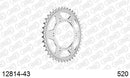 Yamaha YZF-R3 2019-2020 - AFAM Rear Sprocket, 520 (OE Pitch), Steel - 43T (orig size) - 12814-43 - P3 Tuning