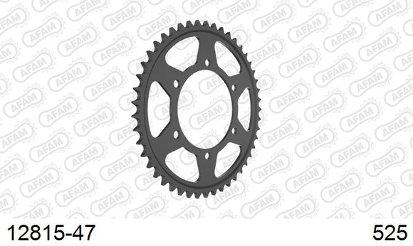 Yamaha YZF-R1 2002-2003 - AFAM Rear Sprocket, 525 conversion, Steel - 47T, 118 links reqd - 12815-47 - P3 Tuning