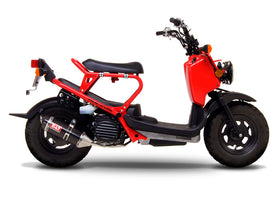 HONDA Zoomer 50 / Ruckus - (2005-2022) Yoshimura Carbon TRC Full System With Carbon End Cap - Race Series - Removable Baffle